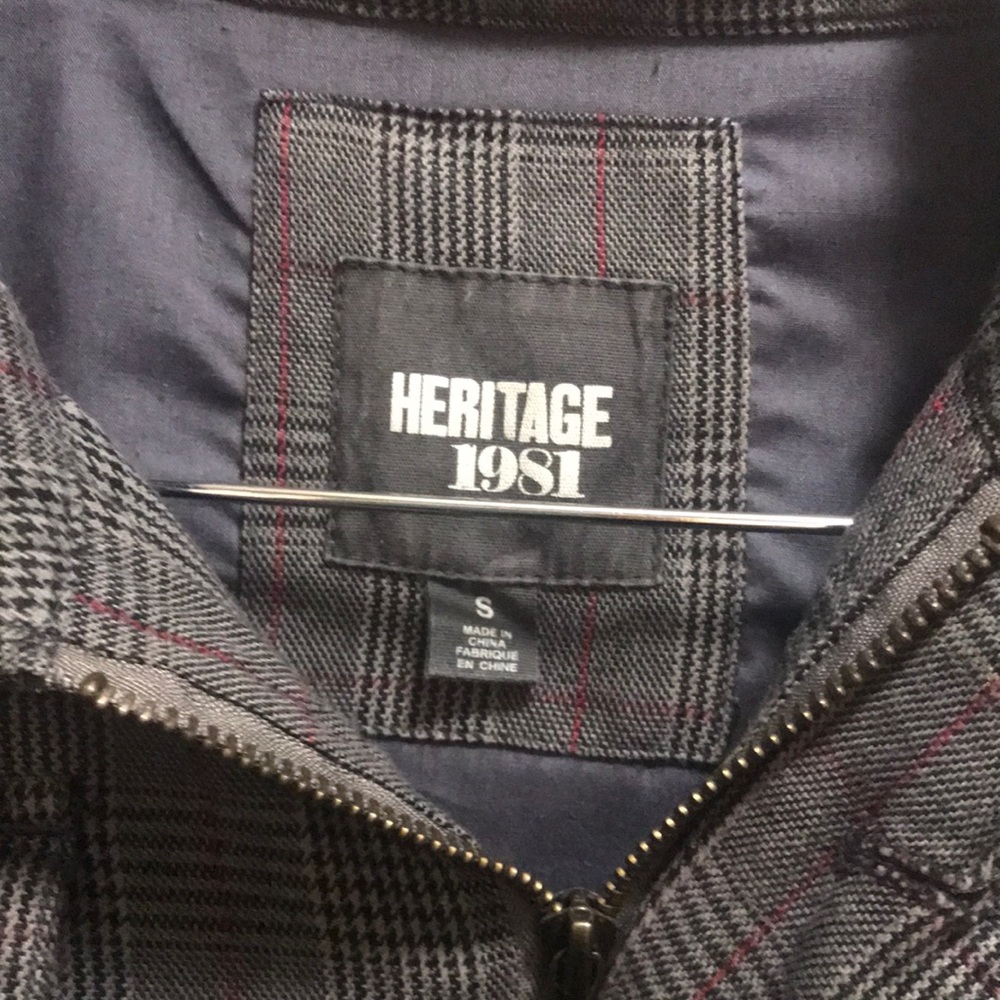 Heritage 1981 Jacket Button Down Also Zipper Cute. - image 4